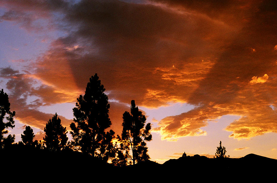 Mountain Sunset Photograph - Bitterroot Valley Sunset by Jim Cotton Mountain Sunset Photograph - Bitterroot Valley Sunset by Jim Cotton