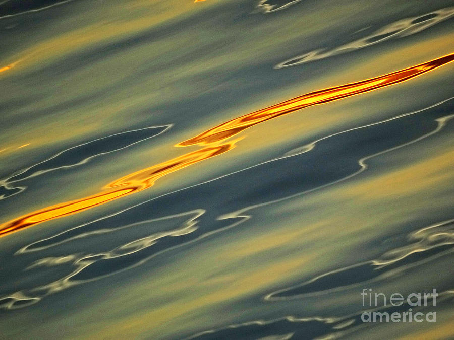 Sunset Abstract 1 Photograph by Pat Miller