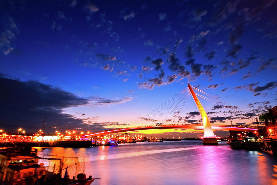 Sunset After Tamsui Fishermans Wharf Photograph by Kyle Lin - Fine Art ...