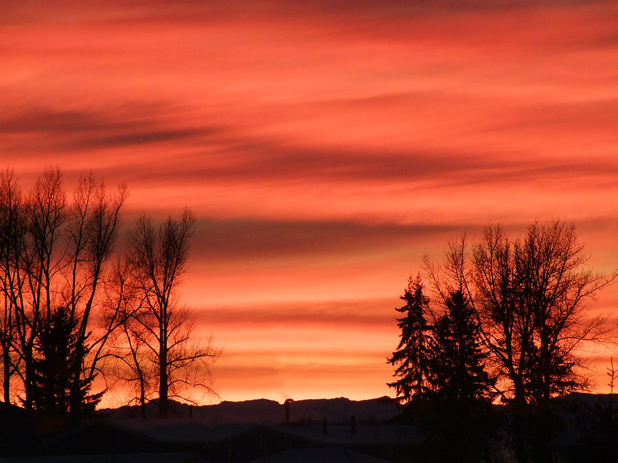 Sunset Photograph - Sunset Alberta Prairie 004 by Phil And Karen Rispin