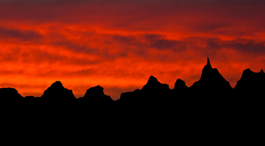 Sunset Amongst Spires Photograph by Chris Allington