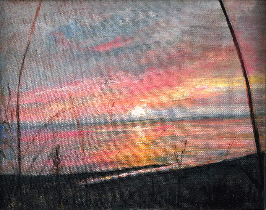 Sunset Painting - Sunset by Anees Peterman