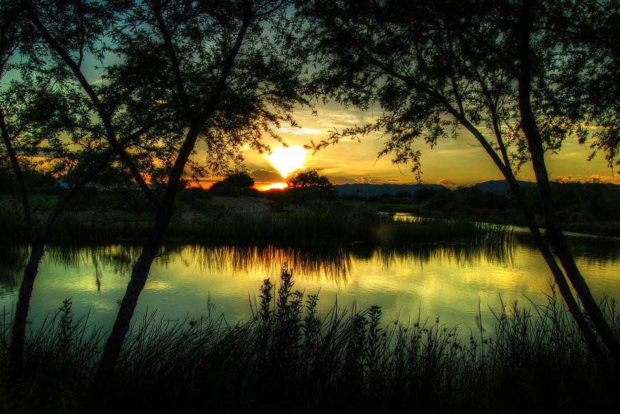 Sunset Arizona Photograph by Tam Ryan