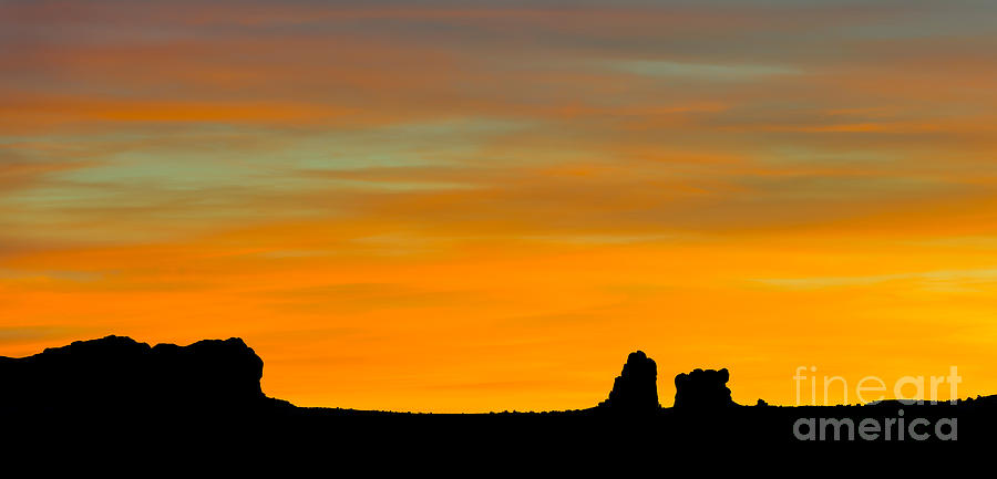 Sunset At Arches National Park Photograph by John Shaw