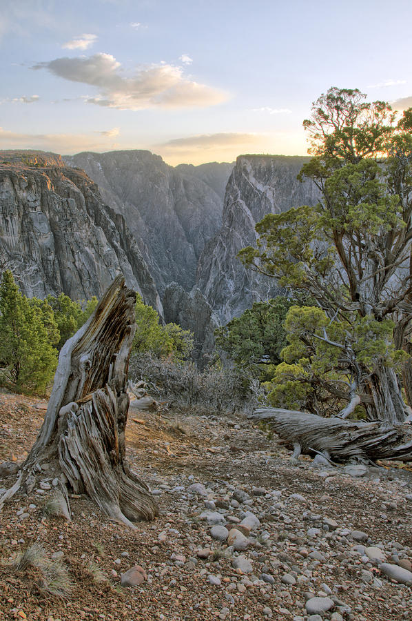 Sunset at Black Canyon Photograph by Eric Rundle