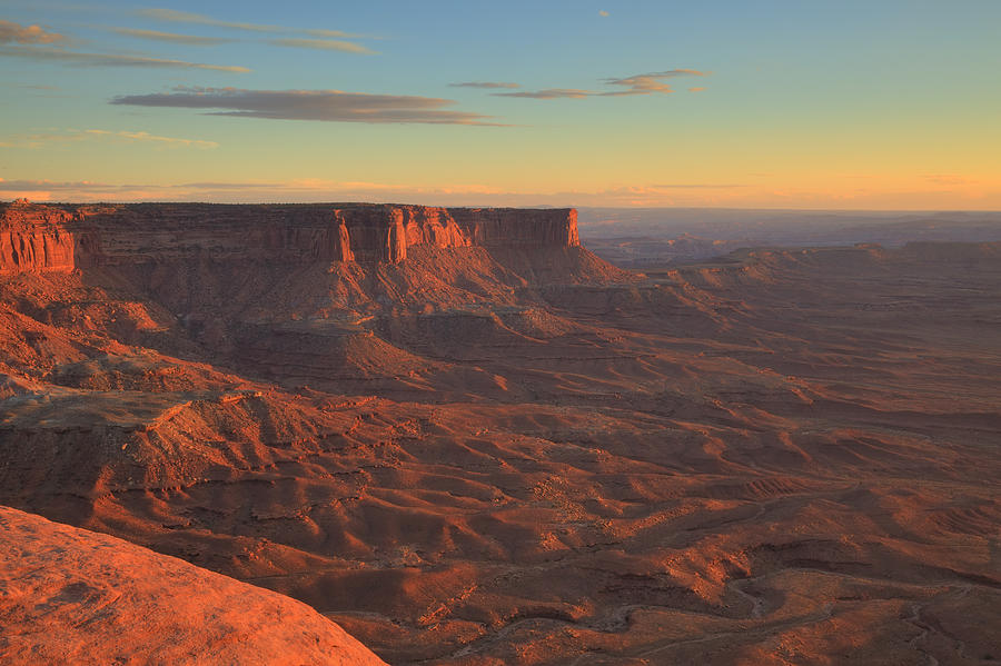 Sunset at Canyonlands Photograph by Alan Vance Ley