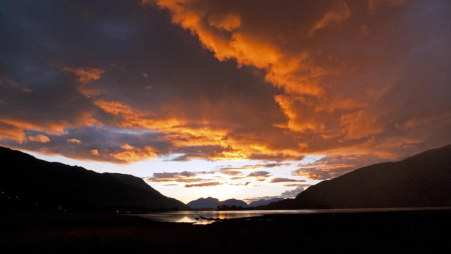 Sunset at Glencoe Scotland UK Photograph by Dubi Roman