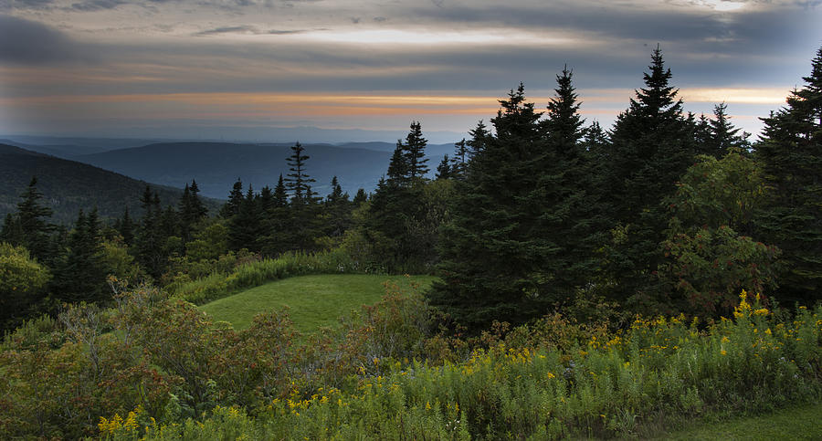 Sunset at Greylock Photograph by Roni Chastain