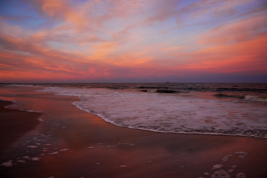 Sunset at Hanna Park Photograph by Spencer Studios | Fine Art America