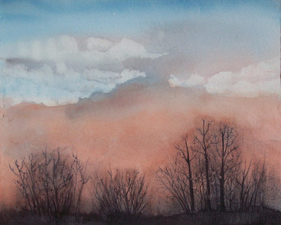 Sunset at Kayes Painting by Elise Boam