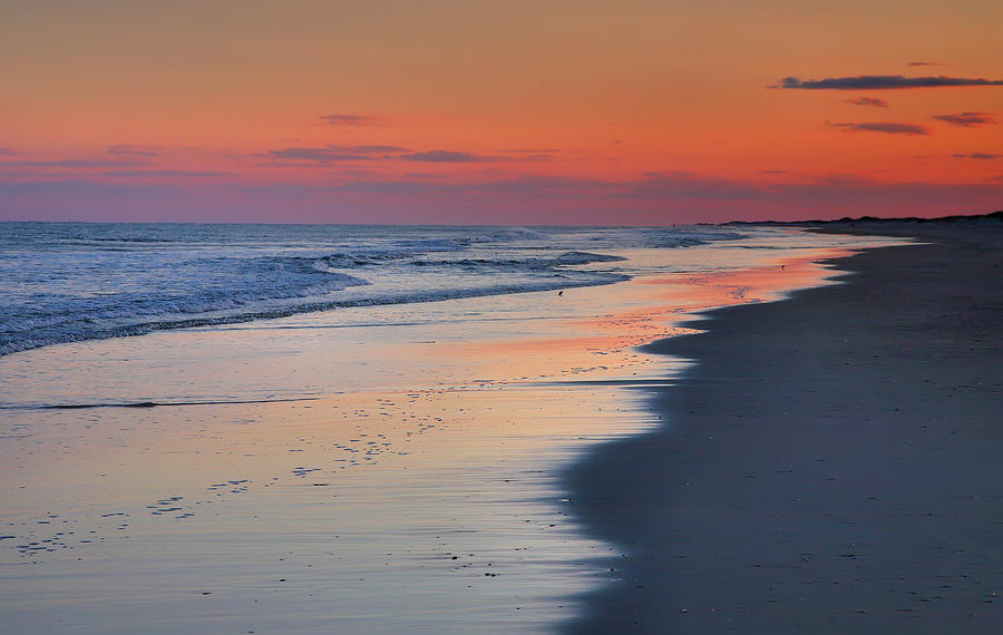 Sunset At Ocracoke II Photograph by Steven Ainsworth