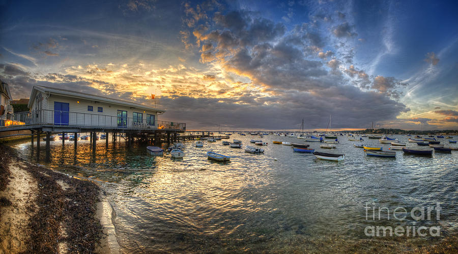 Sunset At Poole Photograph by Yhun Suarez