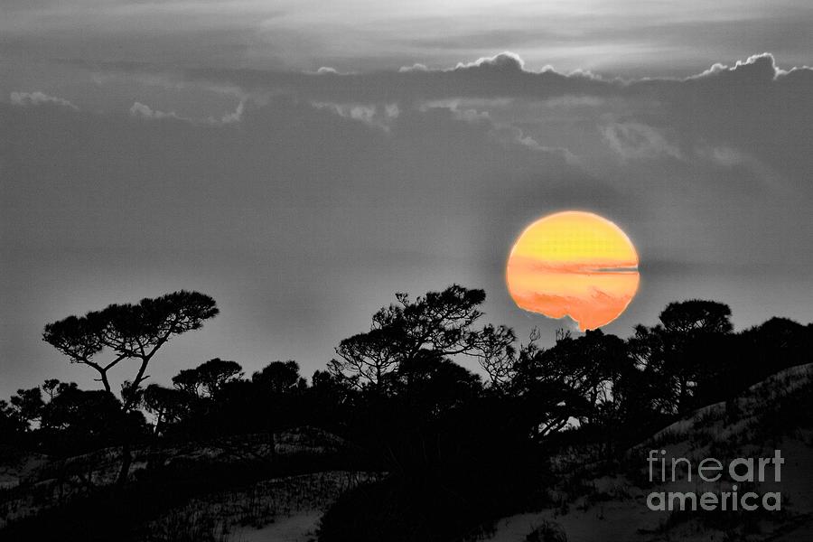 Sunset at Saint Georges Island florida Photograph by John Harmon