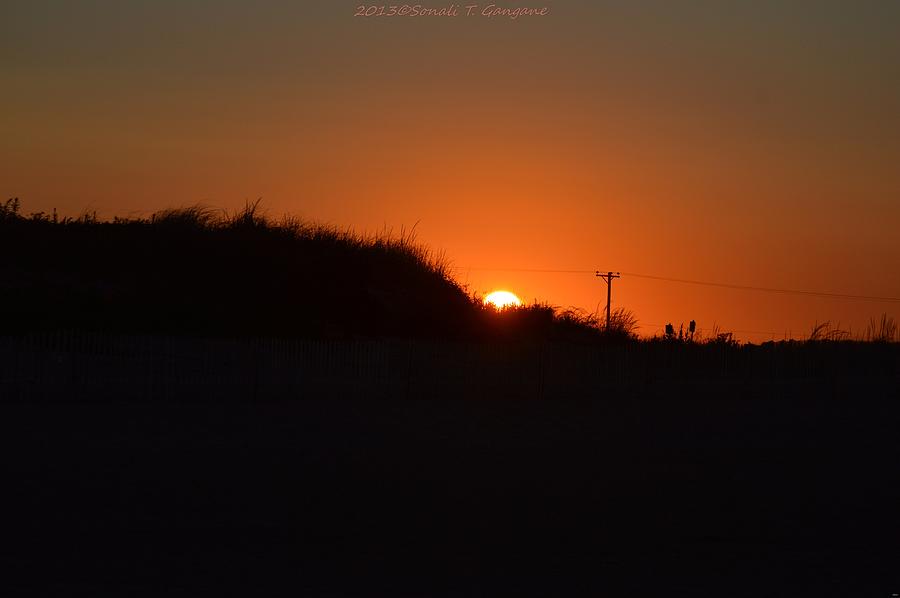 Sunset at Sandy Hook  Photograph by Sonali Gangane
