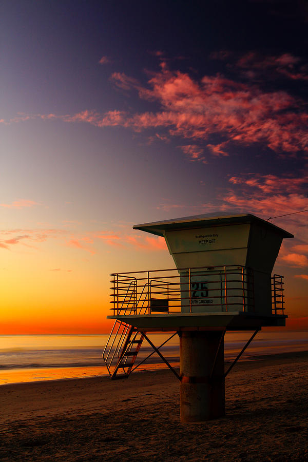 Sunset at South Carlsbad State Park Photograph by Eric Foltz