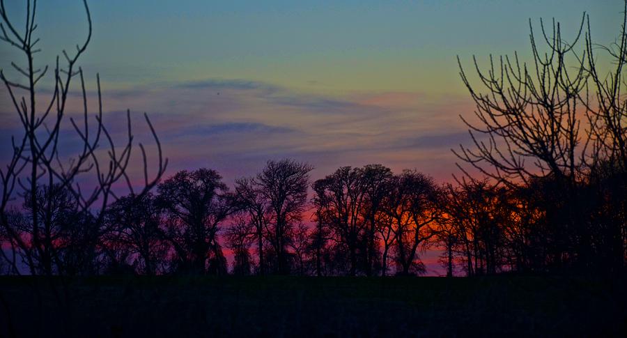 Sunset at Thackerville Photograph by Ricardo J Ruiz de Porras
