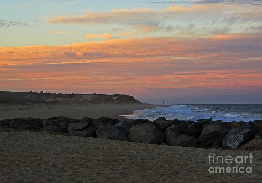 Sunset at the Beach Photograph by Robert Pilkington