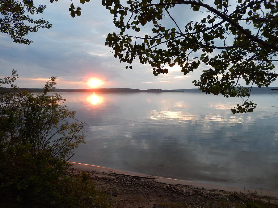 Sunset At The Lake Photograph
