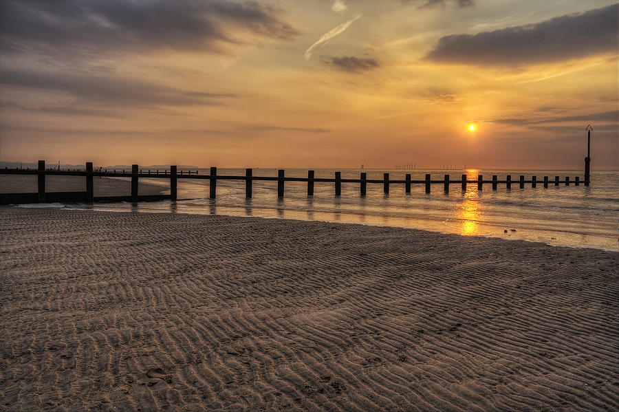 Sunset Beach Photograph by Ian Mitchell
