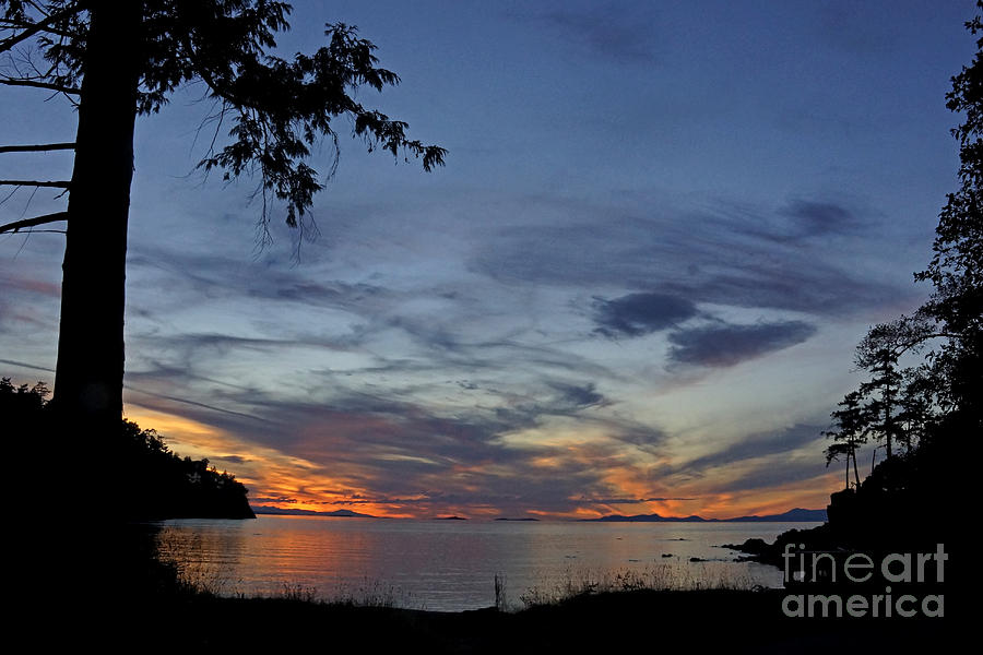 Sunset Photograph - Sunset Beach by Inge Riis McDonald