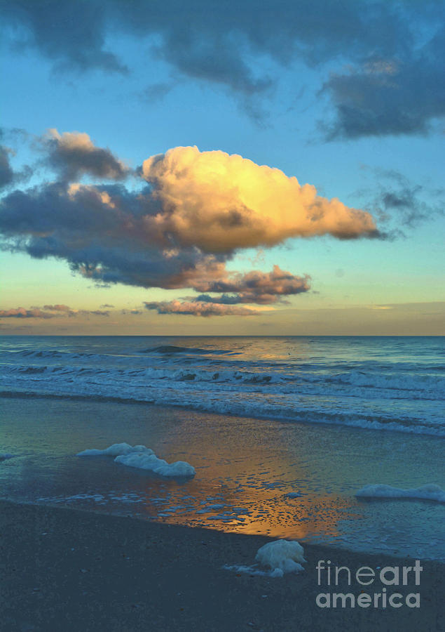Sunset Beach Photograph by Kathy Baccari