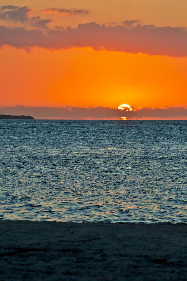 Nature Photograph - Sunset Beach by Vaughn Garner