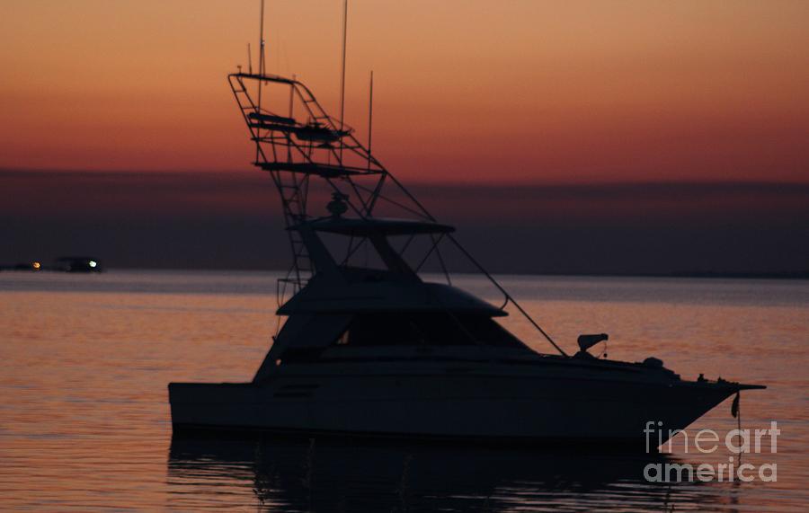 Sunset boat 37 Photograph by Michelle Powell