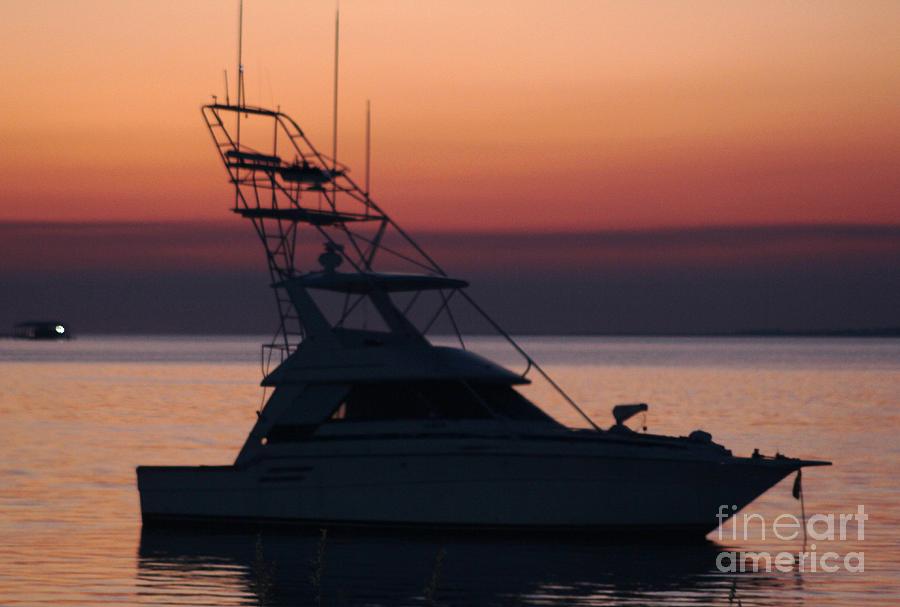 Sunset boat 38 Photograph by Michelle Powell