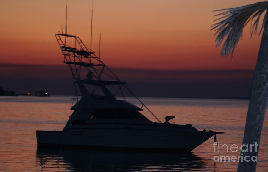 Sunset boat 40 Photograph by Michelle Powell