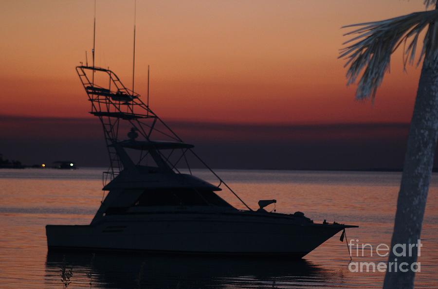 Sunset boat 41 Photograph by Michelle Powell