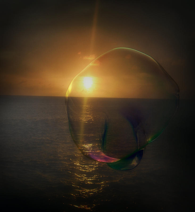 Sunset Bubble Photograph by Amanda Eberly