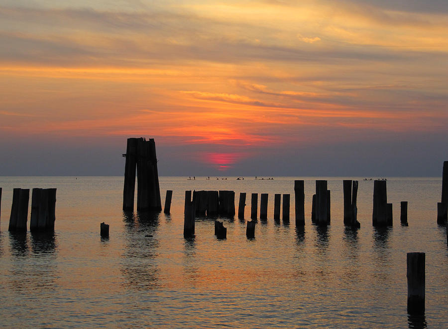 Sunset Cape Charles Photograph by Richard Reeve