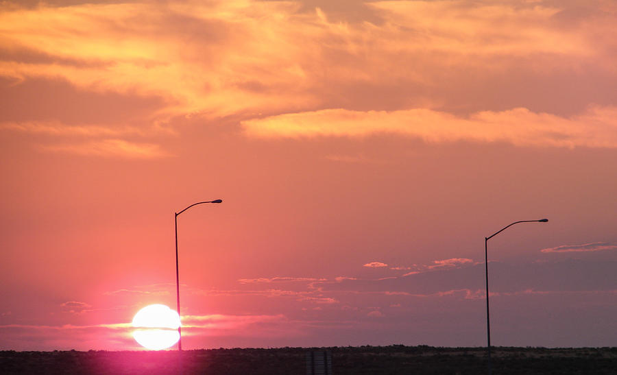 Idaho Sunset Photograph by Carl Moore