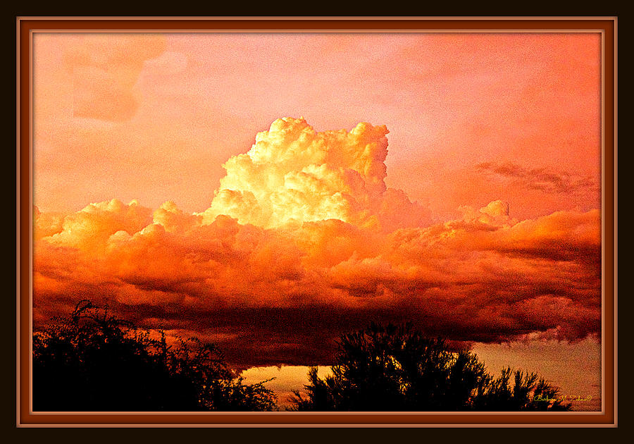 Sunset Cloud Photograph by Barbara Zahno