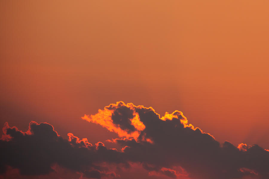 Sunset Clouds Photograph by Anthony Doudt