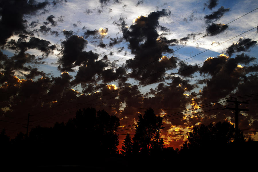 Sunset Clouds Photograph by Edward Hawkins II