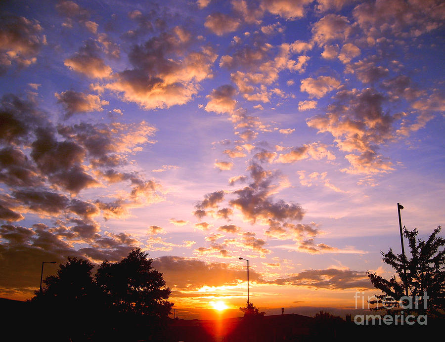 Sunset Clouds Photograph by Nina Ficur Feenan