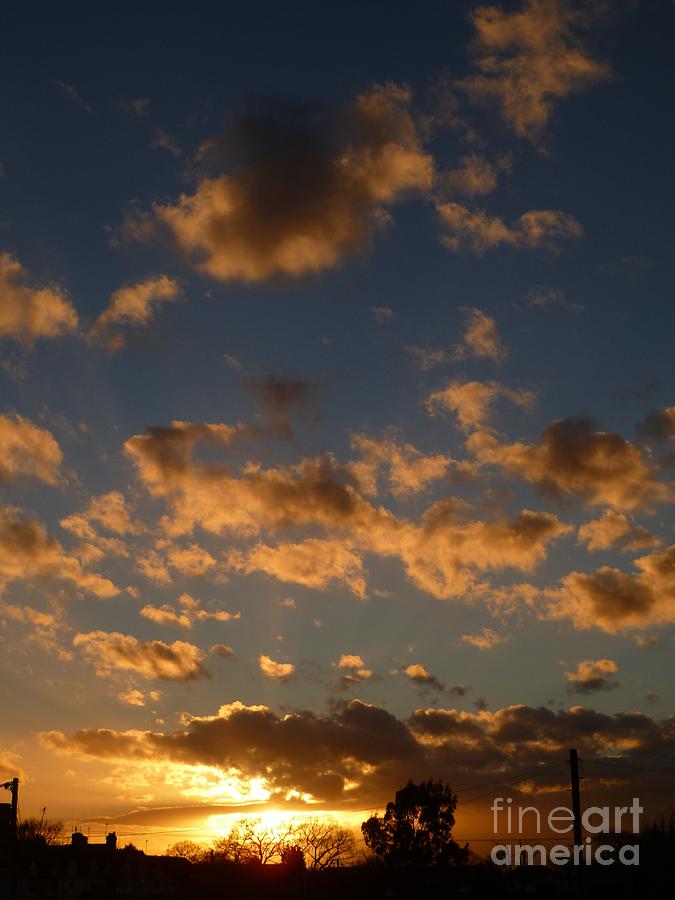 Sunset Clouds Photograph