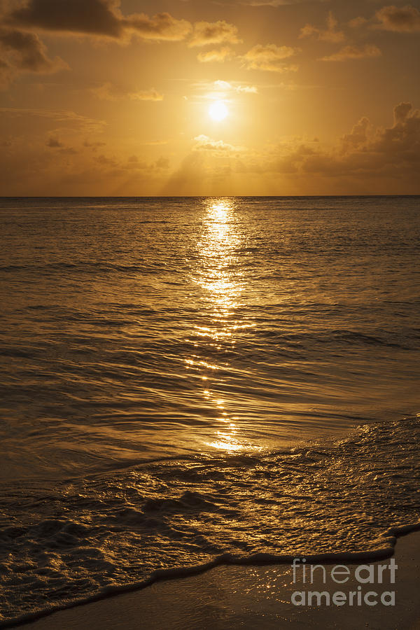 Sunset Crash Boat Beach Photograph by Bryan Mullennix