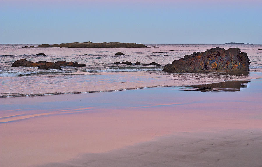 Sunset - Denhams Beach - Australia Photograph by Steven Ralser