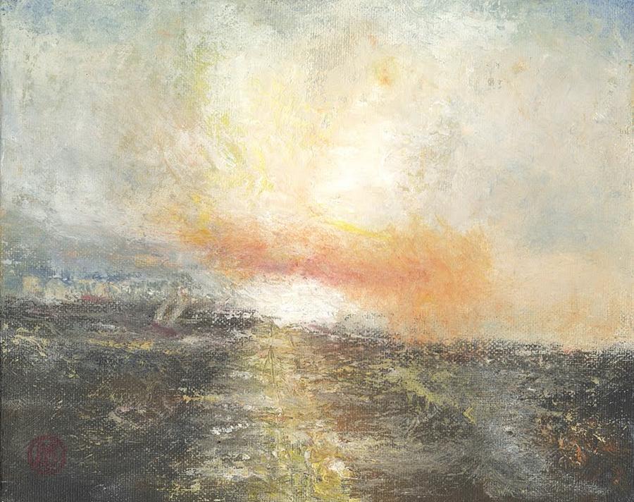 Special Painting -  Sunset Drama by Joe Leahy