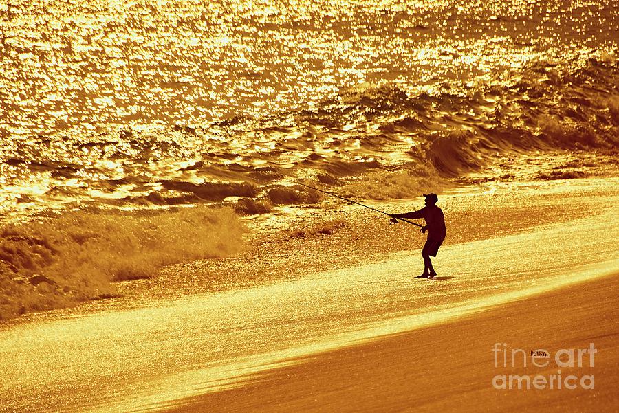 Sunset Fisherman Photograph by Patrick Witz