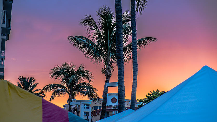 Sunset Florida Photograph by Louis Ferreira
