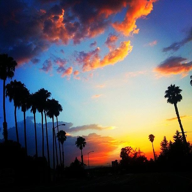 Sunset Photograph - #sunset #fremont #california #eastbay by Renato Romero Jr