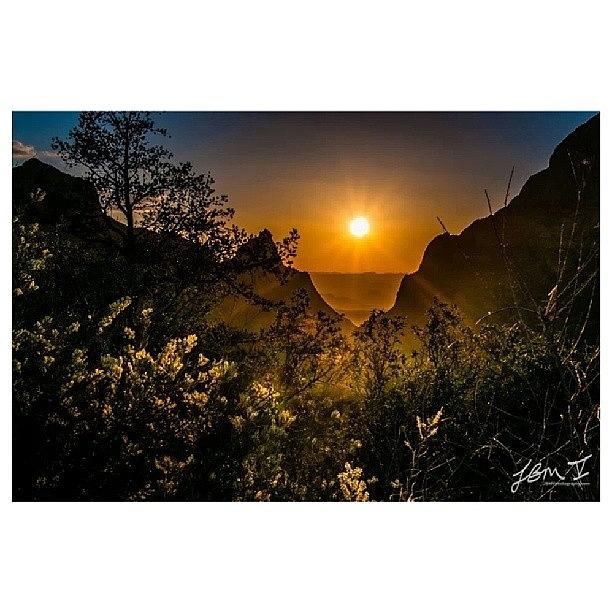 Sunset From The Window At Big Bend Photograph by Jb Manning