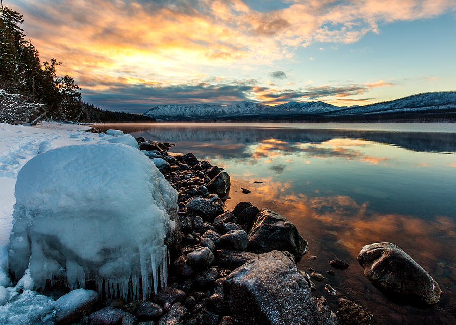 Sunset Frozen by Aaron Aldrich Sunset Frozen by Aaron Aldrich