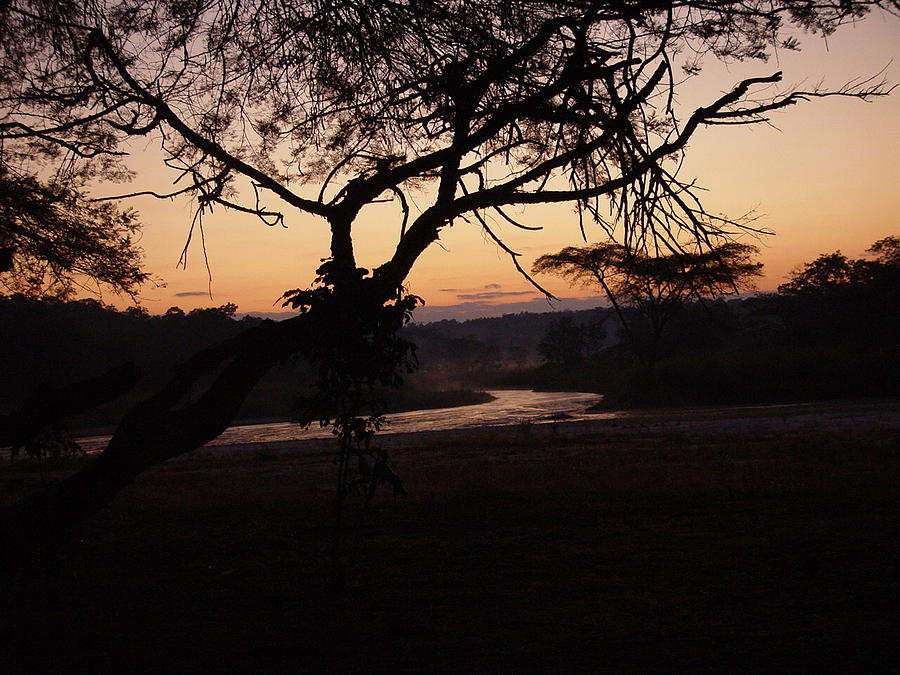 Sunset In Africa Photograph