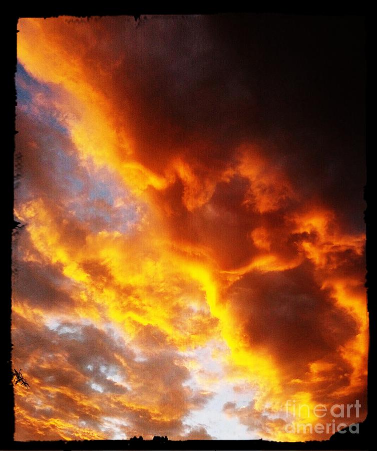 Sunset in Arizona Digital Art by Steven  Pipella