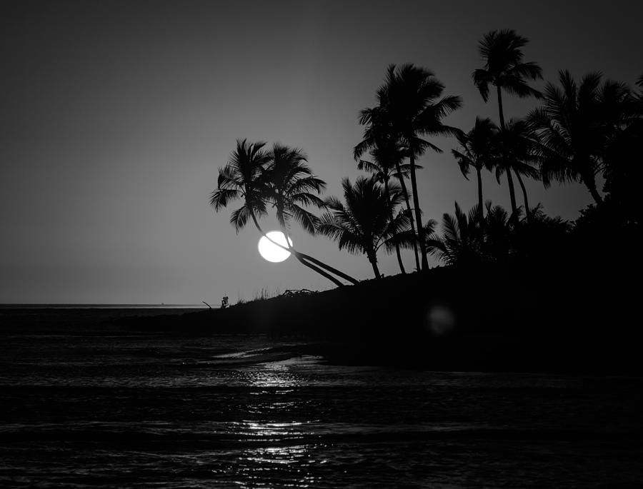 Sunset in Black and White Photograph by Kathi Isserman