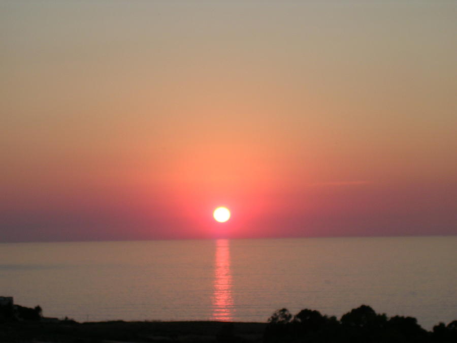 Sunset in Calabria Italy Photograph by Caroline Stella